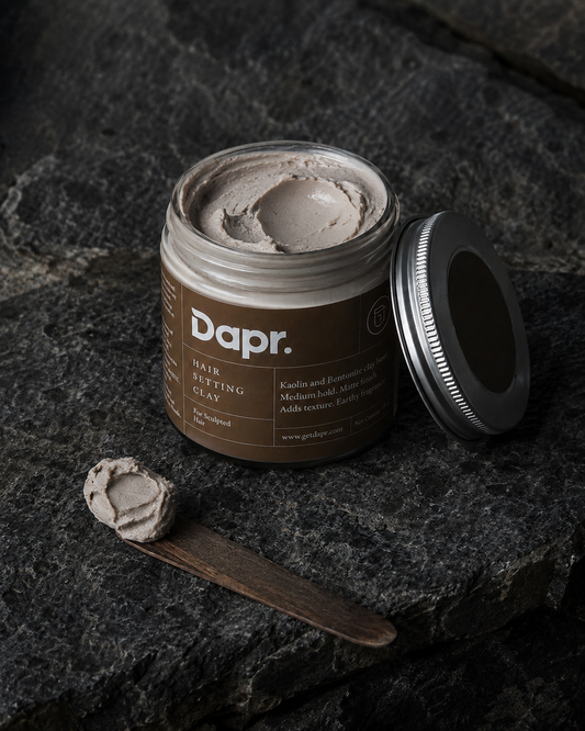 Dapr. men's grooming gift set in packaging box