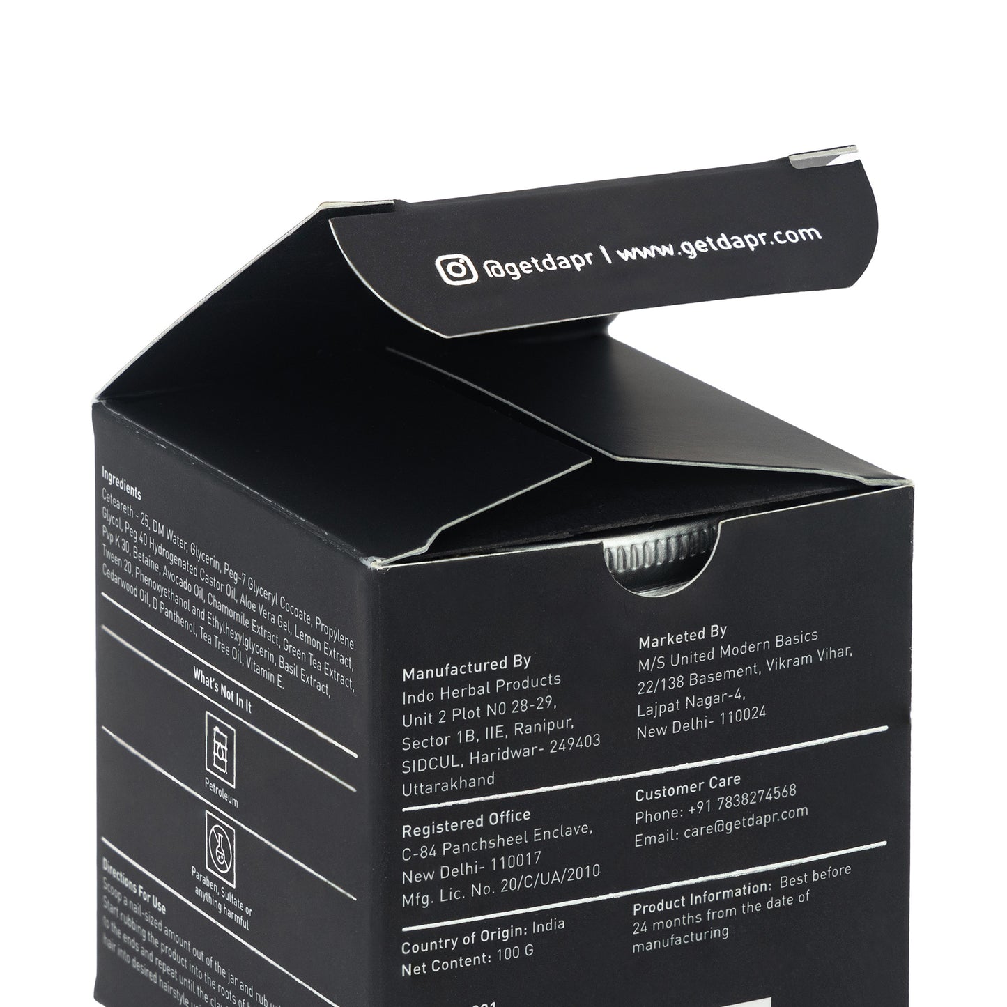 Advanced Hair Pomade - All Day Flexible Hold