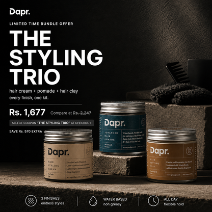 The Styling Trio - Pomade Clay & Cream