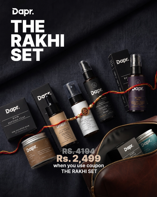 Dapr. Rakhi gift set — men's grooming hamper for brothers