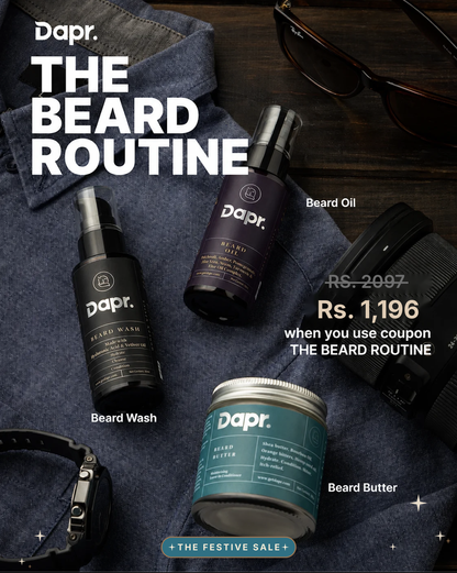 The Beard Routine — Beard Oil, Wash & Butter Kit