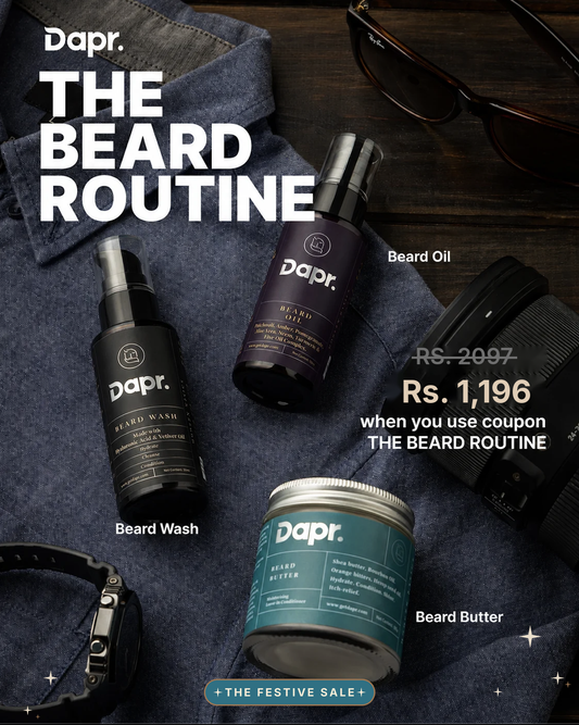 The Beard Routine — Beard Oil, Wash & Butter Kit