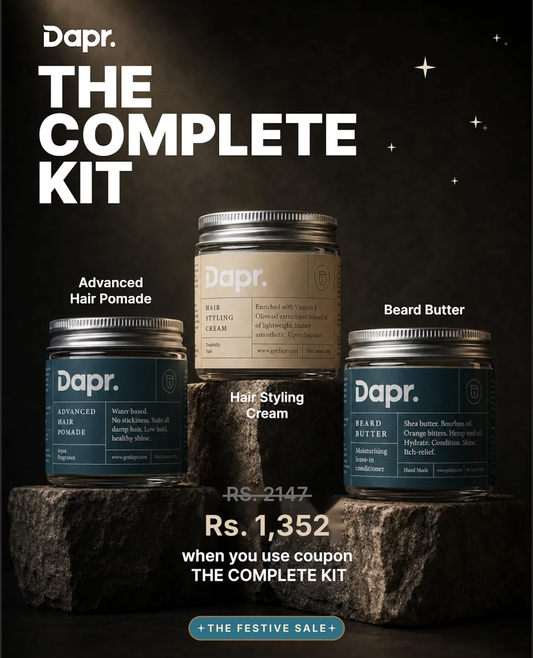 The Complete Kit — Hair + Beard Grooming Set for Men