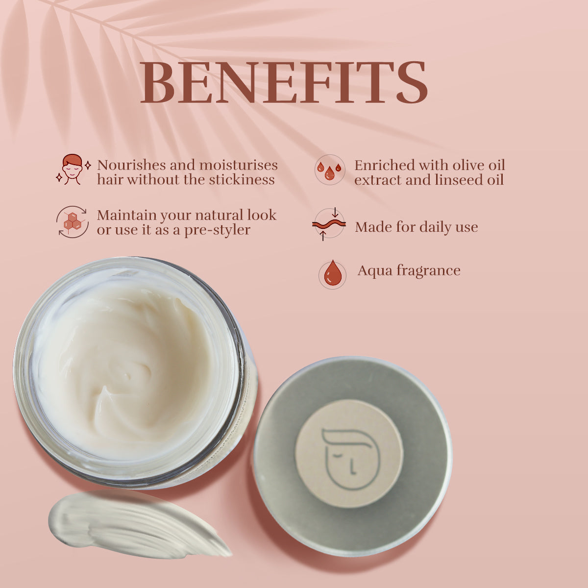Hair Styling Cream - Nourished Natural Look